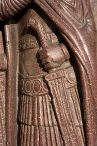 Detail from the Portrait of the Four Tetrarchs, c.300 by Byzantine